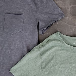 H&M MENS Cotton Pocket Shirt Lot Size Small/Medium